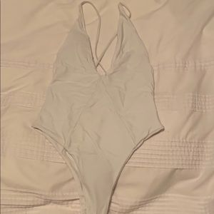 One piece bathing suit